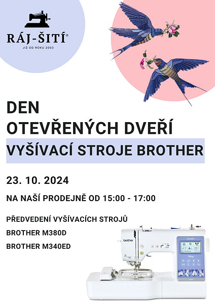Den otevřených dveří Ráj šití