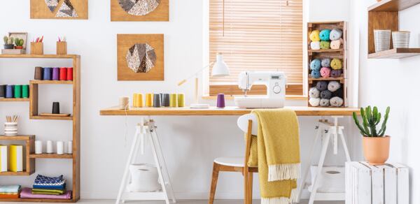 Výběr vhodného místa pro šití