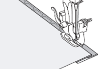 Návod: Patka pro šití slepého stehu