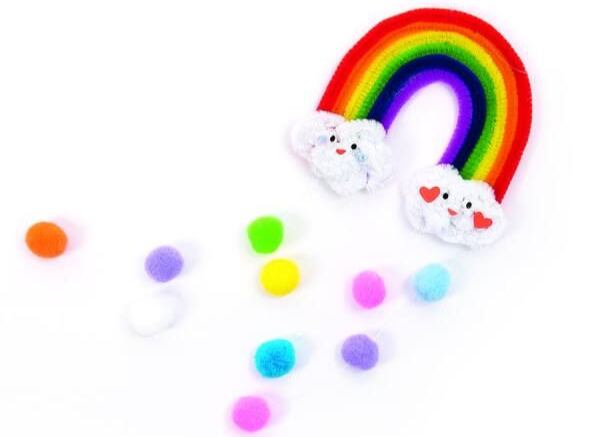 Žinilkové drátky - duha