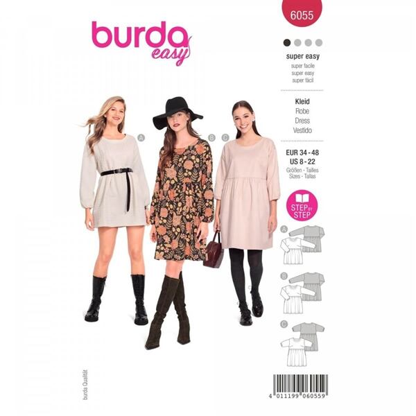 Strih Burda 6055