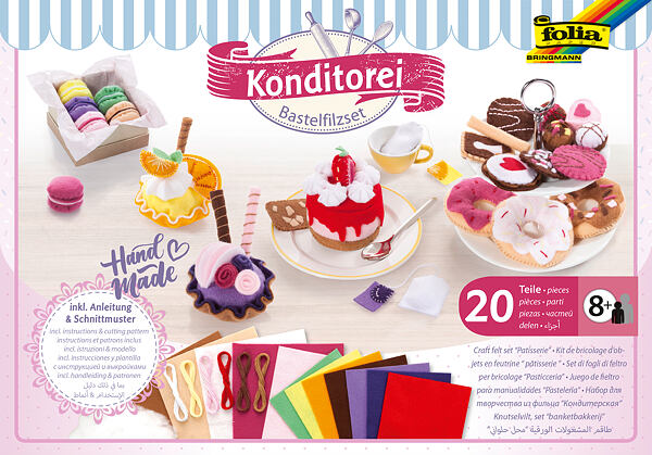 Filcová sada - cukrárna