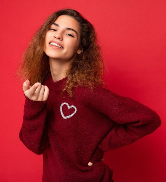 Brož ve tvaru srdce...