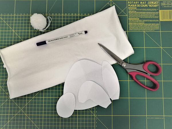 Ušijte si: Věnec s velikonočním zajíčkem