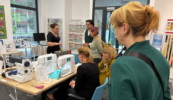 Workshop noviniek v Raji šitie