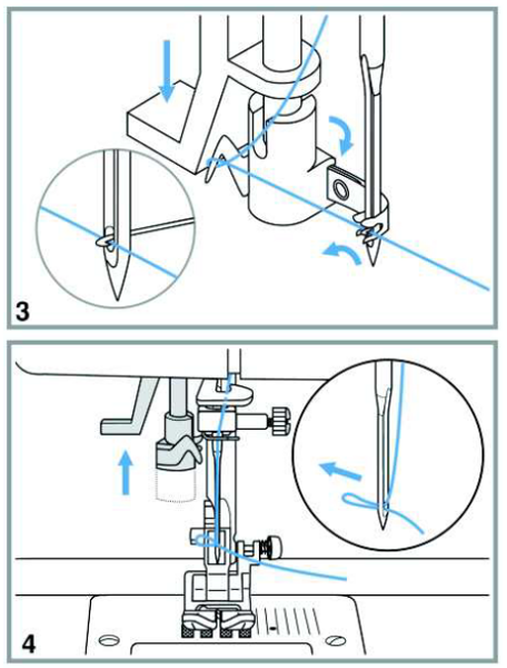 Automatický navlékač jehly