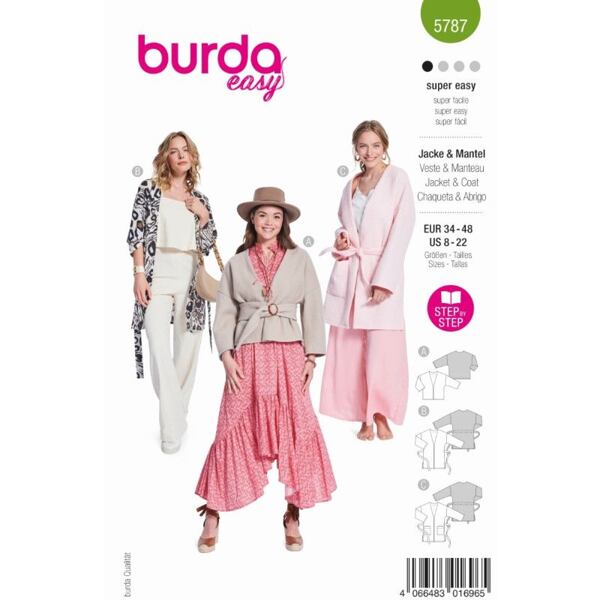 Strih Burda 5787