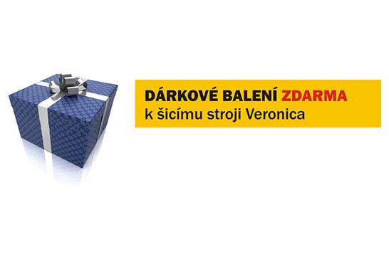 Zabaliť šijací stroj Veronica pod stromček pôjde ľahko