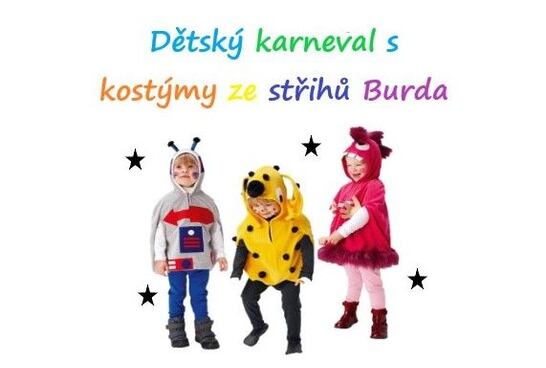 Detský karneval s Rajom šitie a strihy Burda