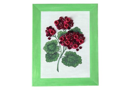 Obrázok z gombíkov