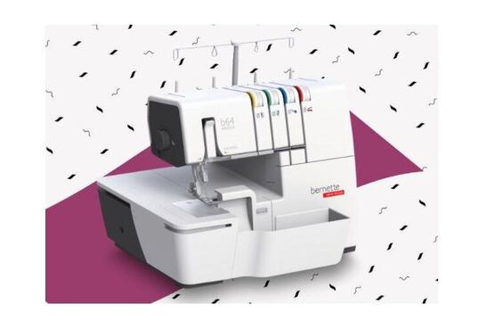 Nadčasový Overlock Bernette b64 Airlock