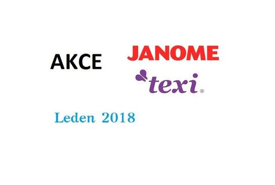 Akčná ponuka Janome a Texi