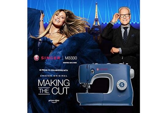 Šijací stroj a overlock Singer inšpirovaný fashion show Making The Cut