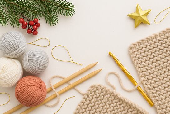 14. prosince: Pletení a háčkování jako dárek