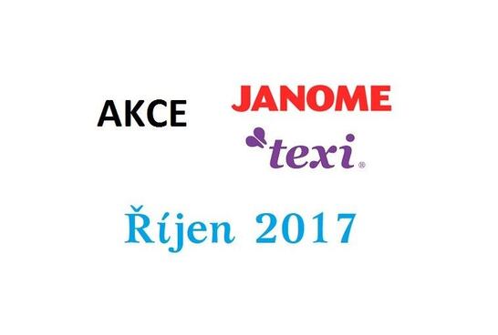 Akcie Janome a Texi - Október 2017