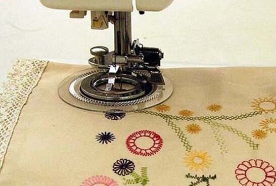 Návod na použitie - pätka pre kruhové výšivky