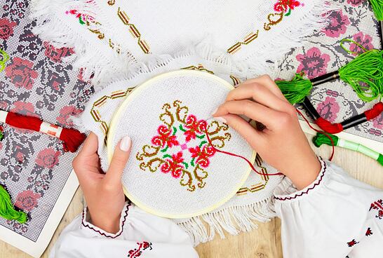Vyšívanie – starobylá technika