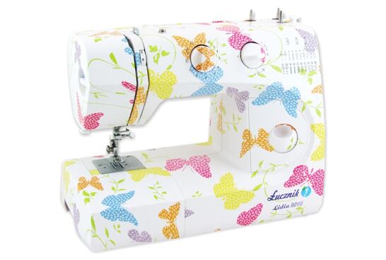 Motýlikový šijací stroj