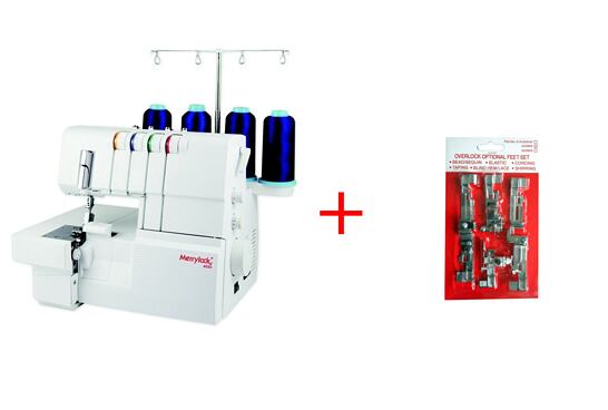 Merrylock MK 4030 a sada pätiek ZADARMO