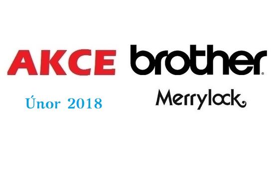 Februárová ponuka Brother a Merrylock