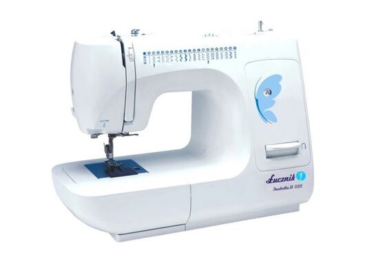 Šijací stroj s orezom látky? Šijací stroj Lucznik 888 Izabella II!