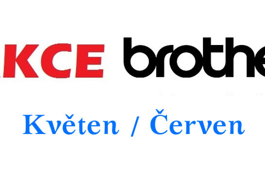 AKCIA Máj/Červený - Brother
