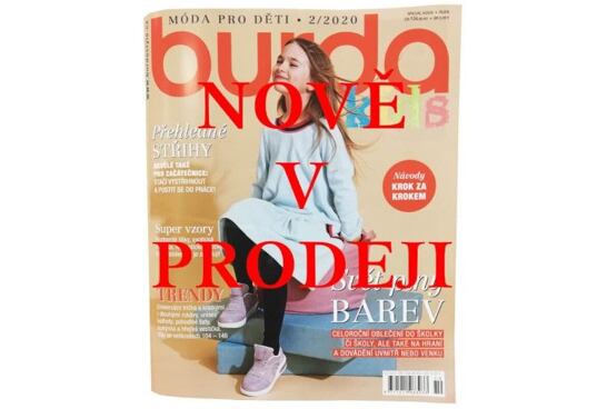 Burda Kids 2/2020 v predaji!