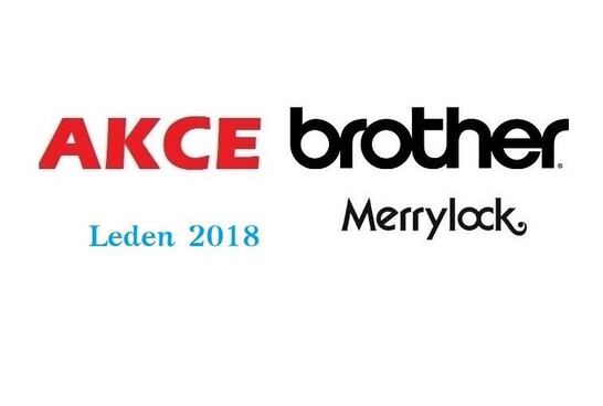 Nový rok - nové akcie! - Brother a Merrylock