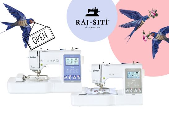 Deň otvorených dverí - Vyšívačky Brother