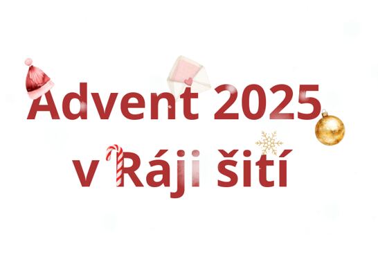 Adventní kalendář Ráje šití 2025
