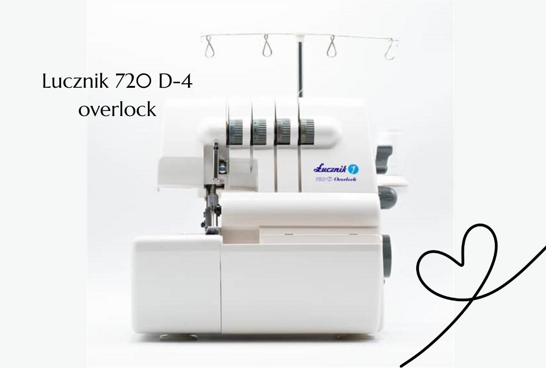 Overlock Lucznik 720 D-4... Najpredávanejšie overlock v Raji šitie