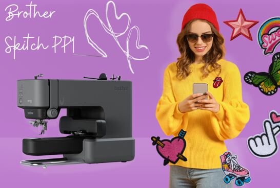 Nová éra vyšívania - Brother Skitch PP1