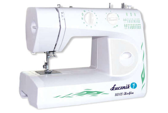 Šijací stroj Lucznik 2015 Zofia nielen na šitie úpletov