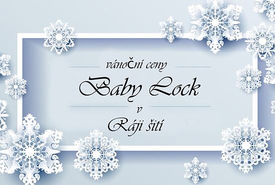 Vianočná ponuka Baby Lock