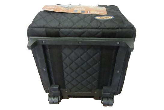 Univerzálny kufor na kolieskach - kočiar pre váš overlock