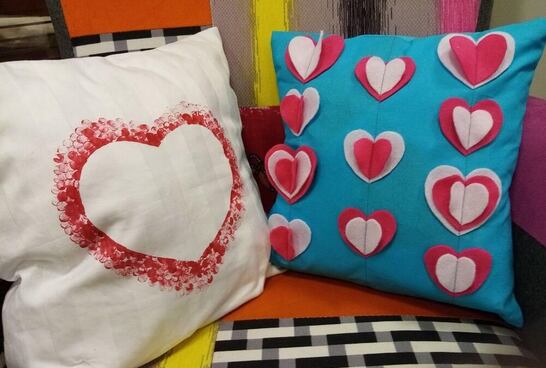 Ušite si: Valentínsky vankúšik