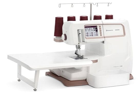 Dokonalá kombinácia overlocku a coverlocku Husqvarna Amber Air S600