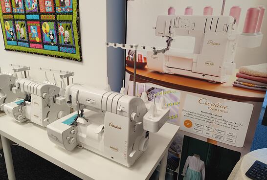 Striepky z Baby Lock SHOW