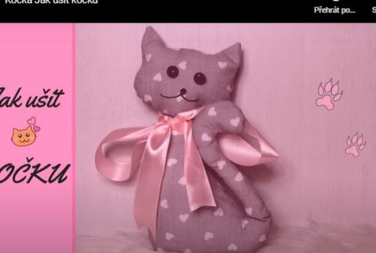 Video návod: Ako si ušiť - Mačka