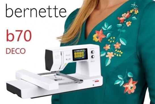 Vyšívajte s Bernette b70 Deco