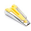 Zakladač šikmých prúžkov 12mm - žltý