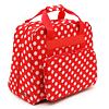 Taška na šijací stroj - červenobiela