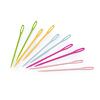 Ručné plastové ihly - tupé (75mm) mix 10ks