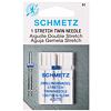 Schmetz dvojihla 130/705 H stretch, rozpich 4mm/75