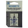 Schmetz dvojihla 130/705 H stretch, rozpich 2,5 mm/75