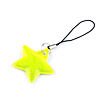 Reflexný ťaháčik na zips - žltá hviezda