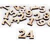 Drevené čísla (1-24)
