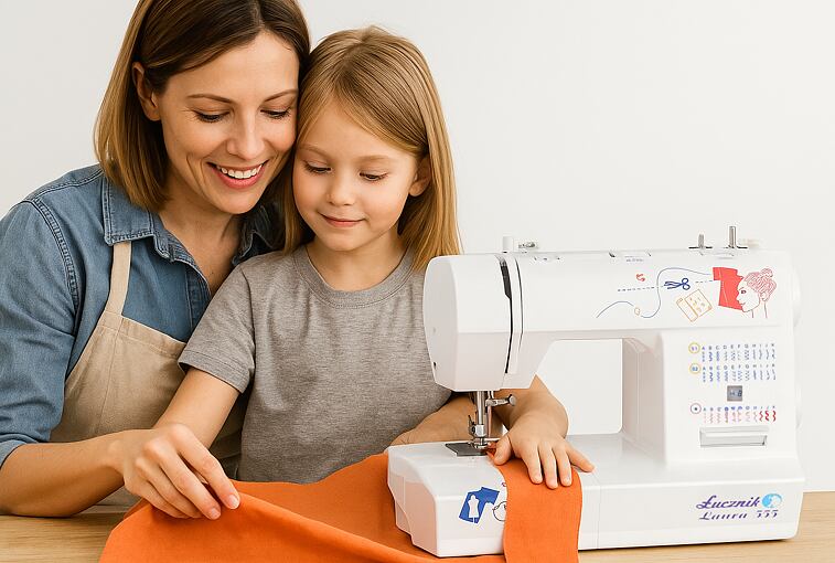Lucznik Laura - stroj, ktorý šije s úsmevom