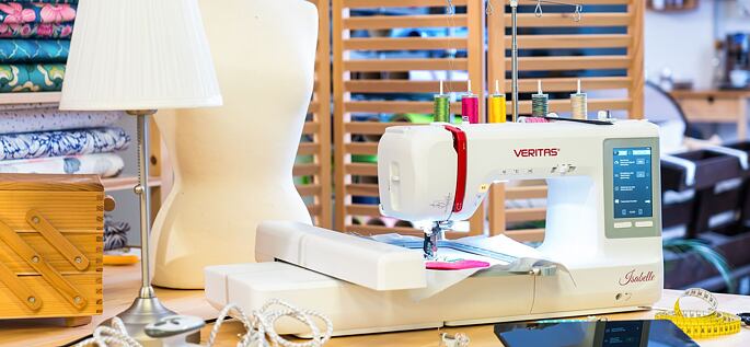 Šicí a vyšívací stroje Veritas