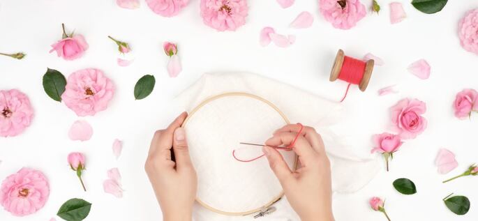 Nitě pro ruční vyšívání